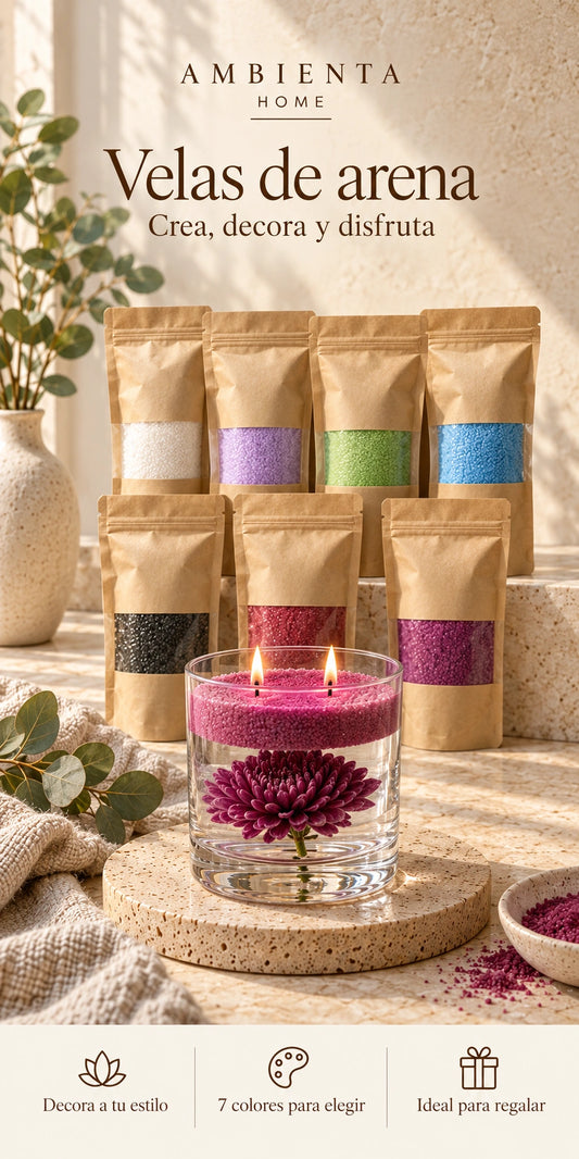 Parafina Tipo Arena Para Velas