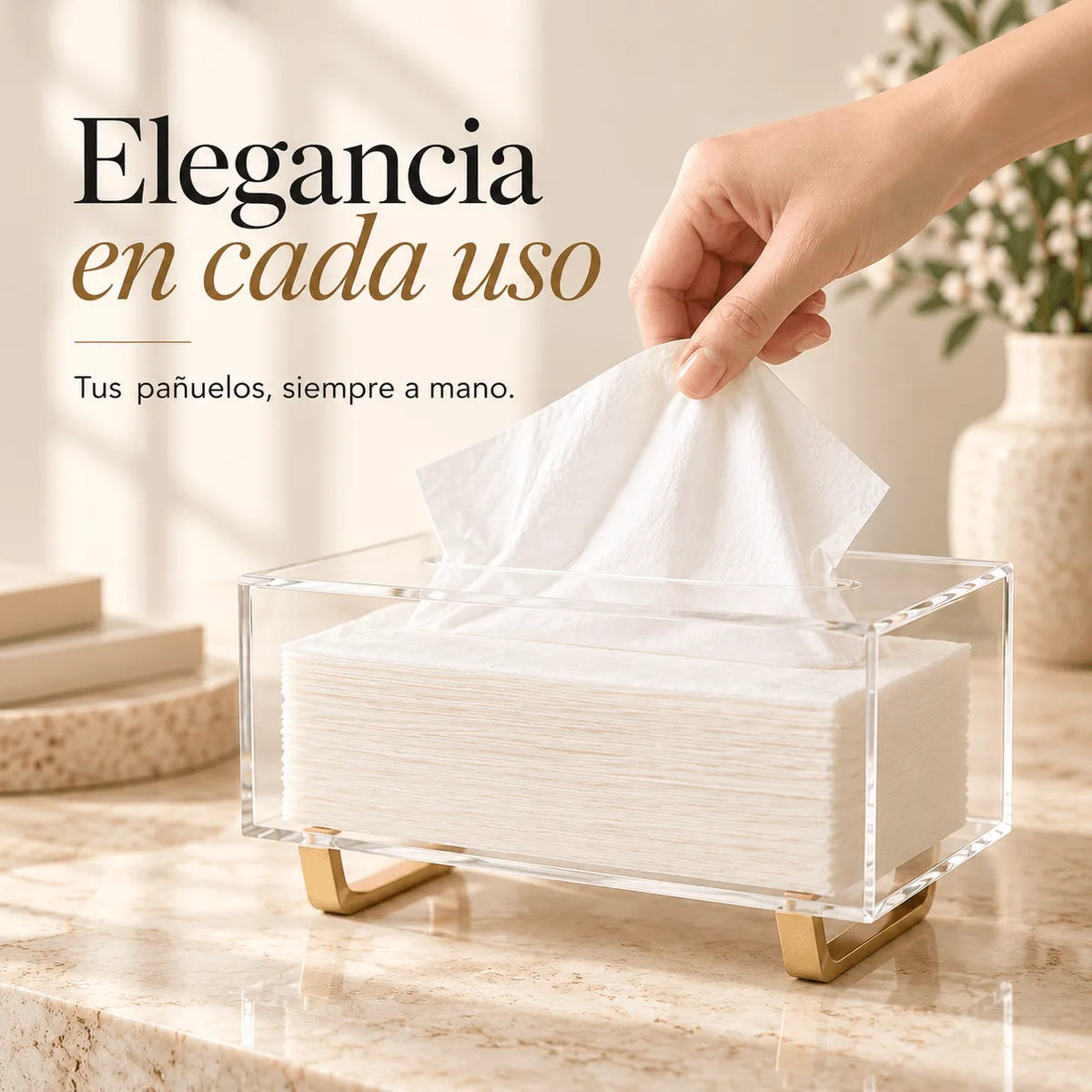 CONTENEDOR DE PAÑUELOS